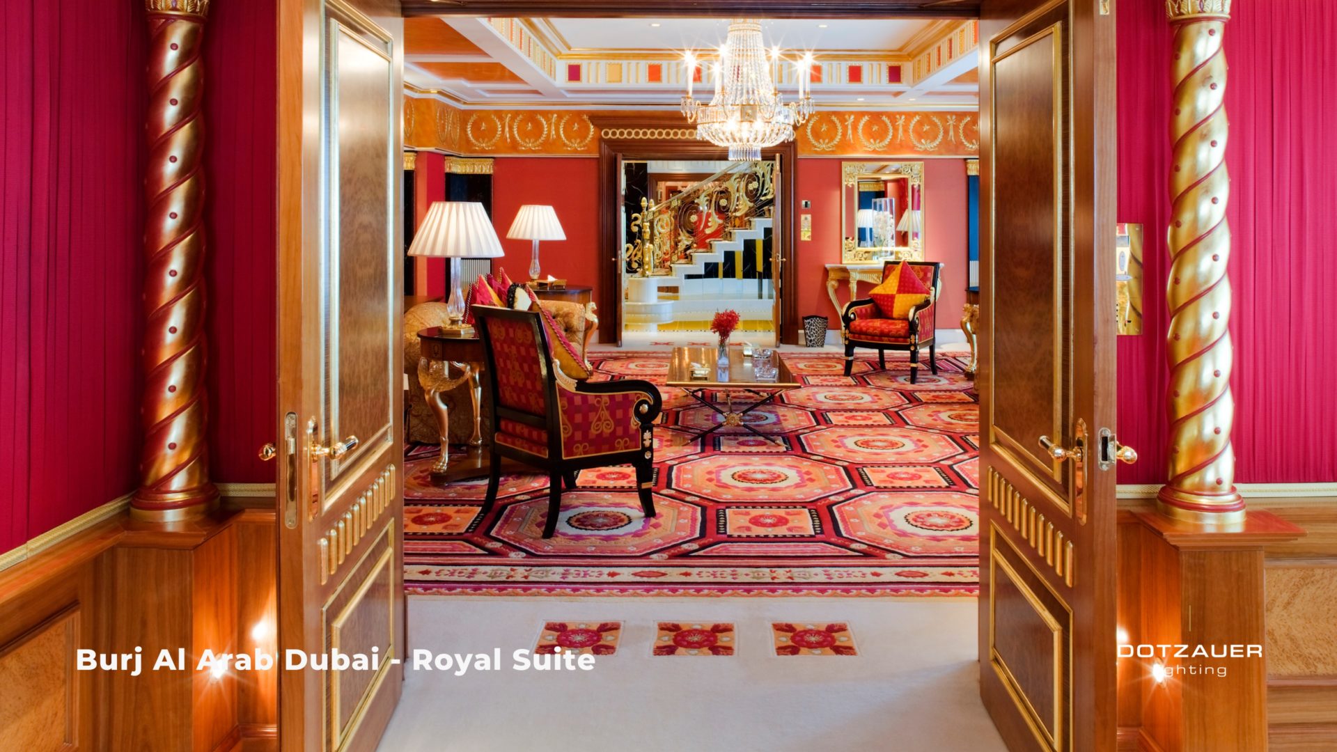 DOTZAUER - Luster im Burj Al Arab Hotel Dubai